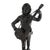 Antique Carved Wood Musician Sculpture Signed Gino Rinaldi, C. 1880 For Sale - Image 4 of 10