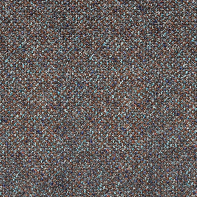 Art Deco Swivel Chair in Performance Tweed For Sale - Image 3 of 3