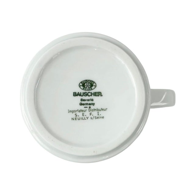 Vintage Le Martinez Hotel Cannes Cup & Saucer French Riviera For Sale - Image 4 of 10