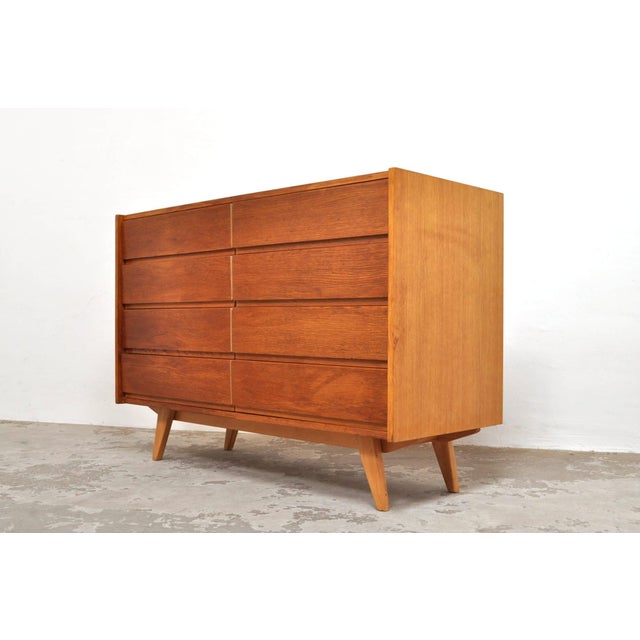Vintage U-453 Chest of Drawers by Jiri Jiroutek, 1960s For Sale - Image 12 of 12