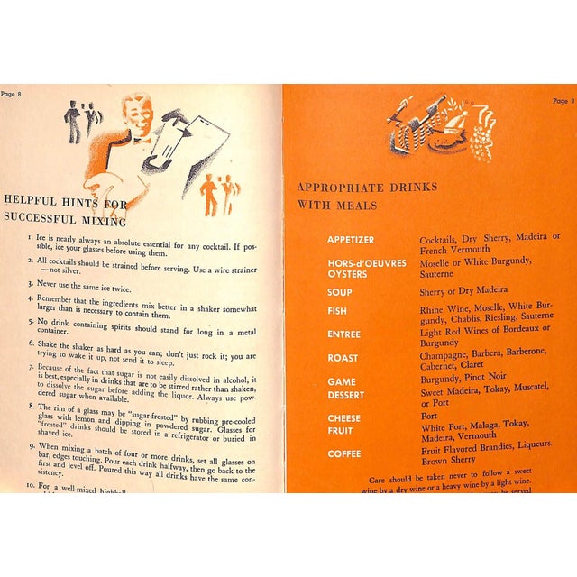 "Bottoms Up... Guide to Pleasant Drinking" 1949 For Sale - Image 9 of 12