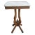 19th Victorian Mahogany and Marble Top Side Table For Sale