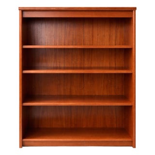 Mid-Century Danish Teak Compact Bookcase, 1960s For Sale