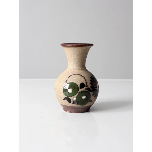 Mid 20th Century Vintage Tonala Pottery Vase For Sale - Image 5 of 9