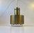 A very rare solid brass and crystal pendant light designed by the danish architect kay kørbing in 1967 for the two danish...