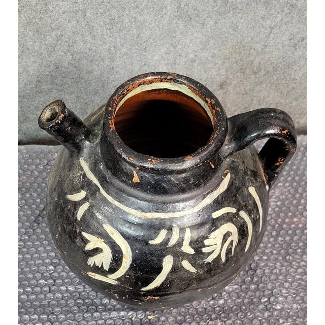 Antique Terracotta Jug, 1700s For Sale - Image 4 of 7