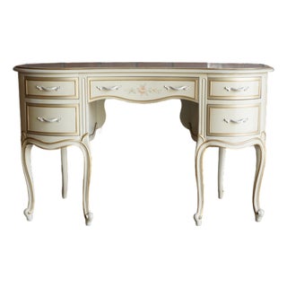 Drexel Touraine Collection Hand Painted Writing Desk For Sale