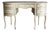 Drexel Touraine Collection Hand Painted Writing Desk For Sale