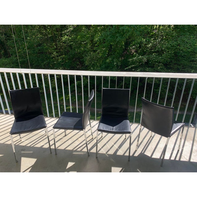 2000 - 2009 Lia Chairs by Roberto Barbieri for Zanotta, 2000s, Set of 4 For Sale - Image 5 of 17