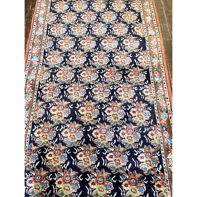 Mid 20th Century Persian Bijar Runner, French Design For Sale - Image 5 of 8