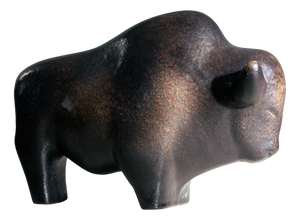 Ceramic Bull Sculpture from Ruschka, 1960s