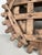 Large Japanese Wooden Cogwheel, 1920s For Sale - Image 11 of 17