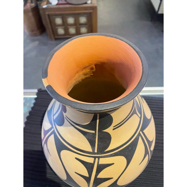 Native American Santa Clara Polychrome Pot by Darrin Aguilar For Sale - Image 4 of 9