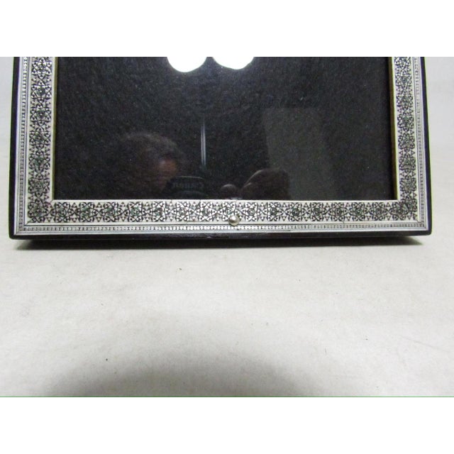 Antique Anglo Indian Micro-Mosaic Photo Frame For Sale - Image 12 of 13