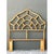 Khaki Vintage Rattan Web Twin Headboards - Pair For Sale - Image 8 of 12