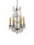 1920s Vintage French Blown Amethist and Clear Crystal Chandelier, 1920s For Sale - Image 5 of 18