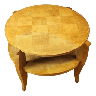 Art Deco Side Table in Birch, Norway, 1930s For Sale