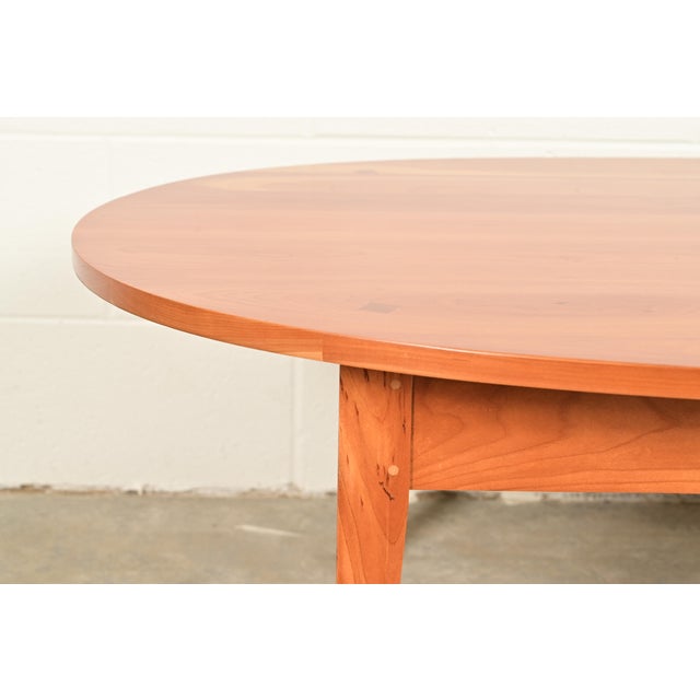 Harden Furniture Arts and Crafts Shaker Solid Cherry Wood Coffee Table For Sale In South Bend - Image 6 of 13