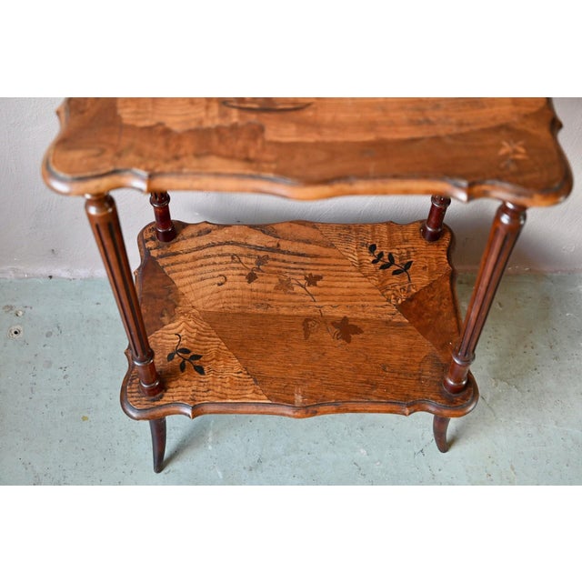 Vintage Wooden Serving Table, 1920s For Sale - Image 11 of 14