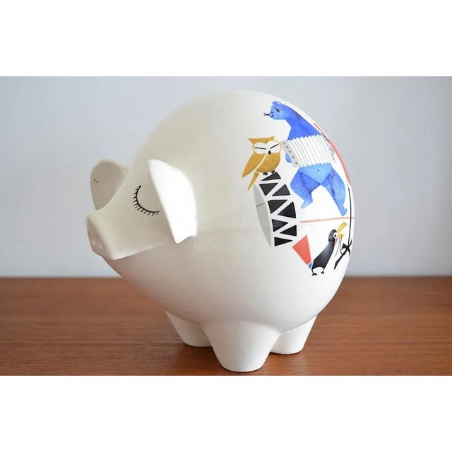 Ceramic Ceramic Piggy Bank from Egersumo, Norway, 1960s For Sale - Image 7 of 13