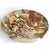 Beige Antique Japanese Meiji Satsuma Earthenware Plate with Samurai Warriors, 19th Century For Sale - Image 8 of 11