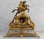 Antique Rococo Brass Equestrian Horse Mantle Clock Case For Sale - Image 6 of 13