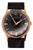 1950s Rolex Speckled Gold Dial 33mm 18k Gold Precision Leather Watch For Sale
