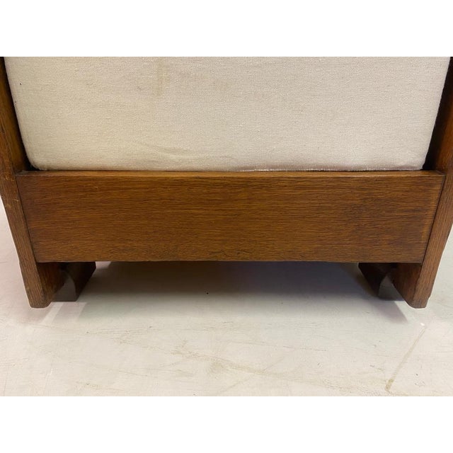 Dutch Amsterdam School Armchair, 1930s For Sale - Image 12 of 16