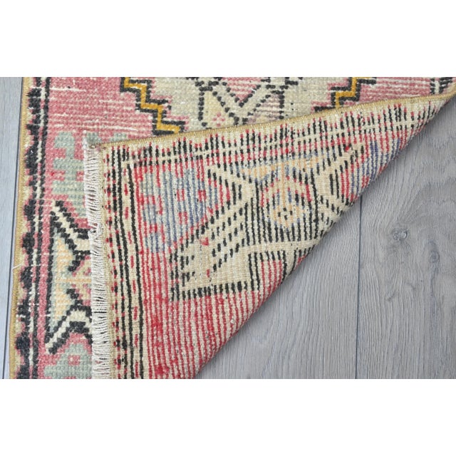 Bohemian Vintage Handknotted Rug For Sale - Image 4 of 6