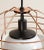Industrial Style White and Copper-Plated Pendant Light by Roll & Hill For Sale - Image 11 of 13