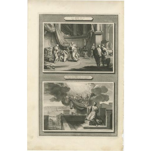 Pieter Mortier, Amsterdam Acts and Apocalypse, 1700, Etching on Paper, Set of 3 For Sale - Image 3 of 9