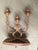 Mid 20th Century Pair of French Louis XVI Style '19th Century' Three Scroll Arm Candelabras For Sale - Image 5 of 18