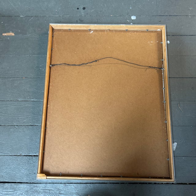 1970’s Original Abstract Expressionist Still Life Painting For Sale - Image 4 of 4