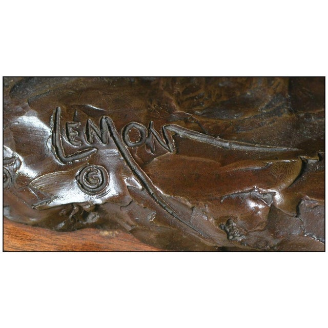 Late 20th Century Stalking Bear, David Lemon For Sale - Image 4 of 6