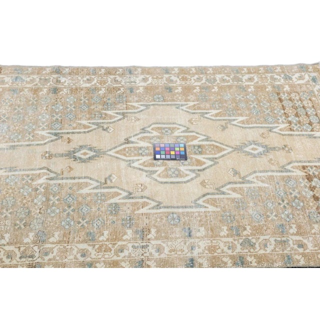 Persian Antique Persian Tuserkan Rug 4' x 6'3'' For Sale - Image 3 of 12