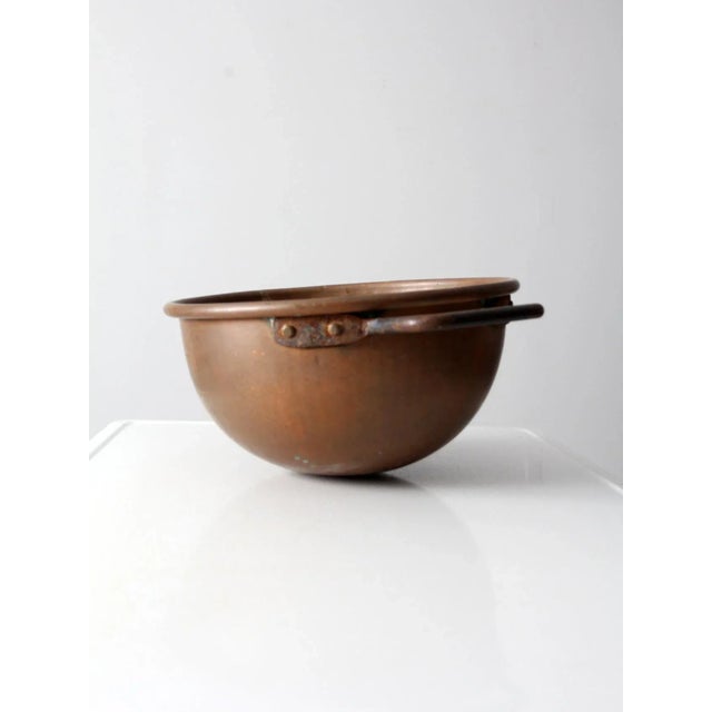 Farmhouse Antique Copper Chocolate Pot For Sale - Image 3 of 12