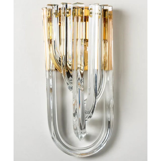 VINTAGE ORIGINAL VENINI WITH SIGNATURE PRICE FOR 1 sconce Vintage Original sign Venini Sconces (pic), Murnao crystal...