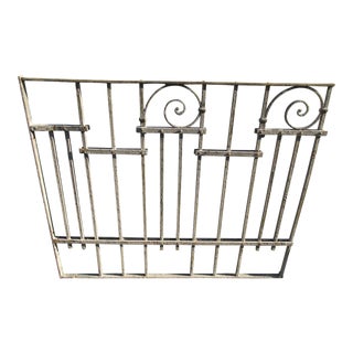 Antique Victorian Iron Gate For Sale