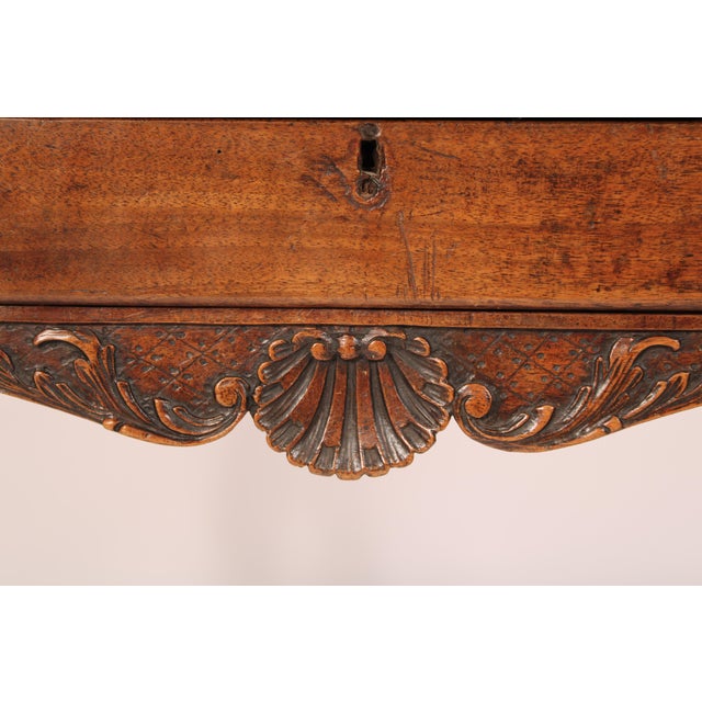 Brown Louis XV Provincial Walnut Occasional Table For Sale - Image 8 of 13