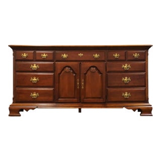 Lexington Furniture Solid Cherry Traditional Style 69" Triple Door Dresser 490-235 For Sale