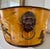 Metal Vintage Marbleized Cachepot With Lion Accents For Sale - Image 7 of 7