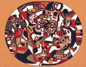 1947 Silkscreen "Introducing Miss America" by Steve Wheeler