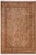 Elegant Floral 1990's Pak-Persian Taupe/Green Wool Rug - 9'1'' X 12'4'' For Sale - Image 9 of 9