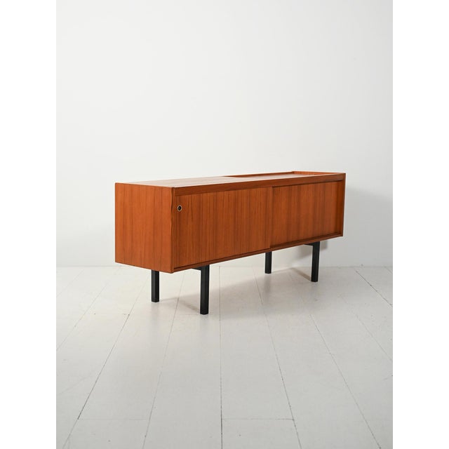 Scandinavian Sideboard with Document Holder, 1950s-1960s For Sale - Image 3 of 12