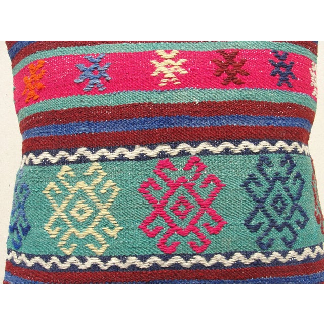 Kilim Rug Pillow Cover For Sale In New York - Image 6 of 9