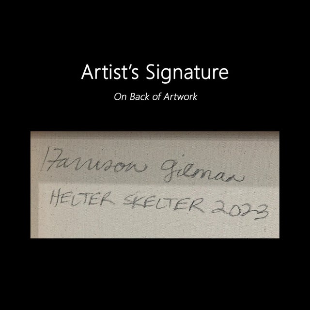 "Helter Skelter" Original Artwork by Harrison Gilman For Sale - Image 10 of 10