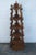 Brown Victorian Eastlake Carved Tall Corner Display Shelves Etagere 5802 For Sale - Image 8 of 12
