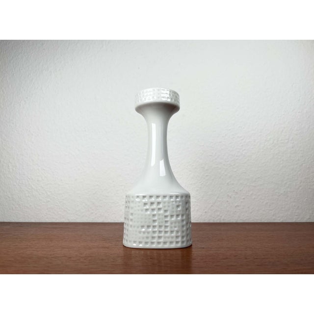 Vintage German Porcelain Vase by Hans Achtziger for Hutschenreuther, 1970s For Sale - Image 4 of 14