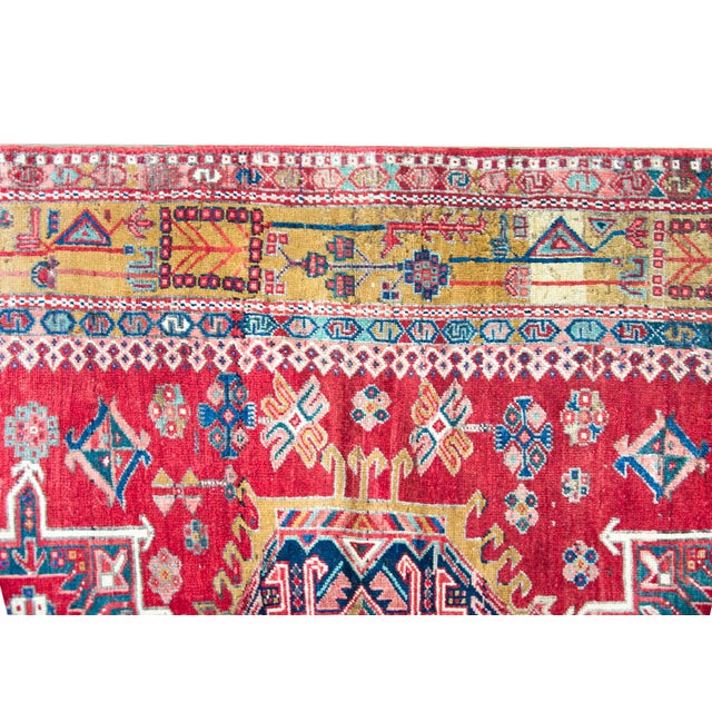 Early 20th Century Early 20th Century Persian Karaja Rug For Sale - Image 5 of 15