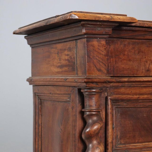Baroque Bedside Table with Drawers, 18th Century For Sale - Image 5 of 12